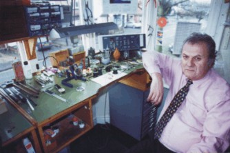 At my workbench