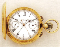 Gold packet watch